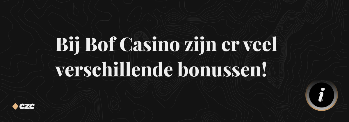 bof casino bonussen